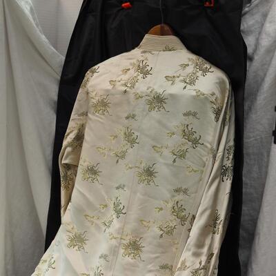 Lot 102 Silk  Chinese Vintage long coat over 60 years old