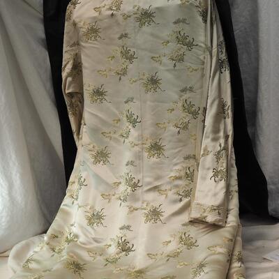 Lot 102 Silk  Chinese Vintage long coat over 60 years old