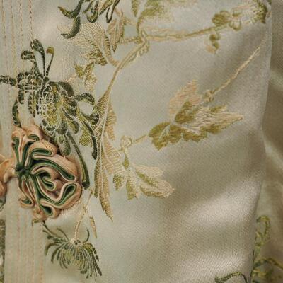 Lot 102 Silk  Chinese Vintage long coat over 60 years old