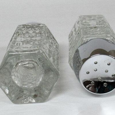 Clear Anchor Hocking Wexford Shakers Set