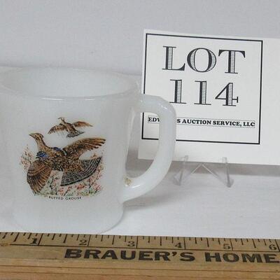 Fire King Mug Ruffled Grouse Mug