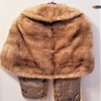 Lot #290  Vintage Mink Stole - New Orleans retailer