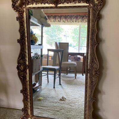 Large vintage Windsor products mirror