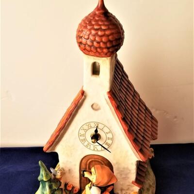Lot #327  Charming HUMMEL "Chapel Time" Clock - works
