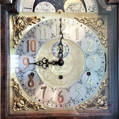 Lot #334  King Arthur Grandfather Clock