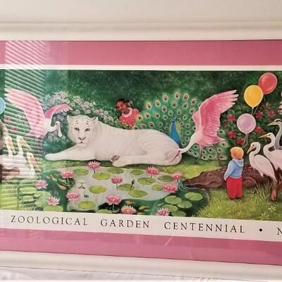 Lot #336  Audubon Park & Zoological Garden Framed Print