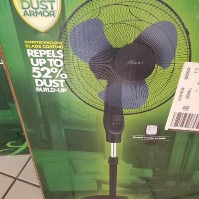 Lot #338  Pair of Dust Armor 16" fans - new in box