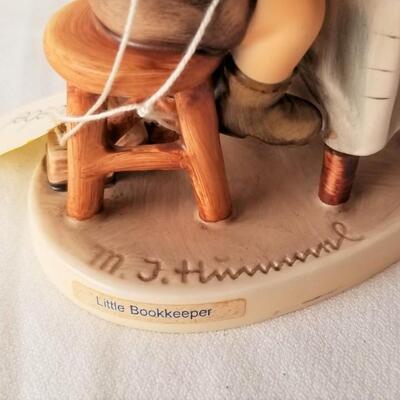 Lot #340  HUMMEL figurine "Little Bookkeeper"