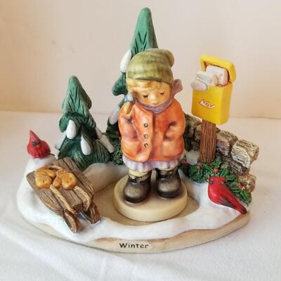 Lot #351  HUMMEL 2 piece set  "Winter Magic"