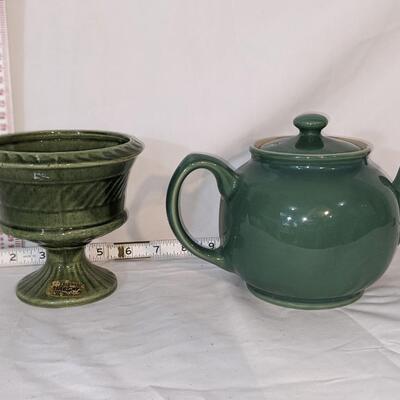 Haeger Planter and Teapot