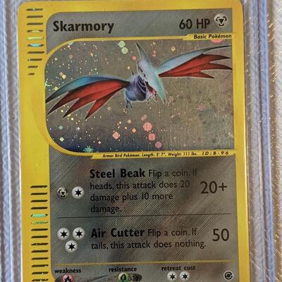 Pokemon card: Skarmory | Expedition (27/165) | holographic