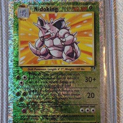 Pokemon card: Nidoking | Legendary Collection (31/110) | reverse holo-foil