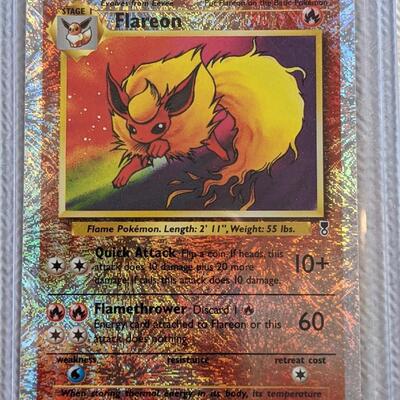 Pokemon card: Flareon | Neo Destiny (10/110) | reverse holo-foil