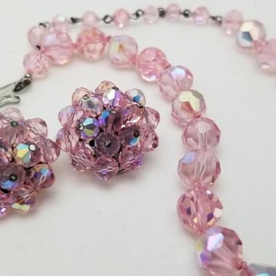 Lot #356  Vintage LAGUNA Necklace and Earring Set