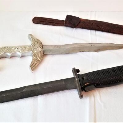 Lot #361  Vintage Service Bayonet with Sheath