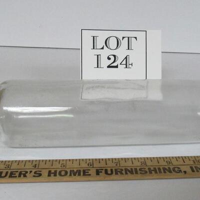 Vintage Glass Rolling Pin Unmarked