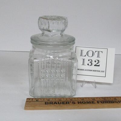 Koezes 1991 Glass Canister Apcoathary Jar