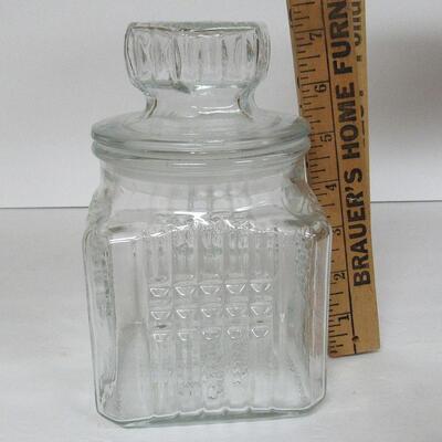 Koezes 1991 Glass Canister Apcoathary Jar