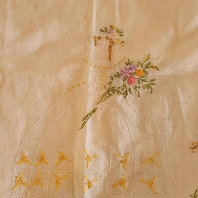 Lot 24: Vintage Handmade Table Runners