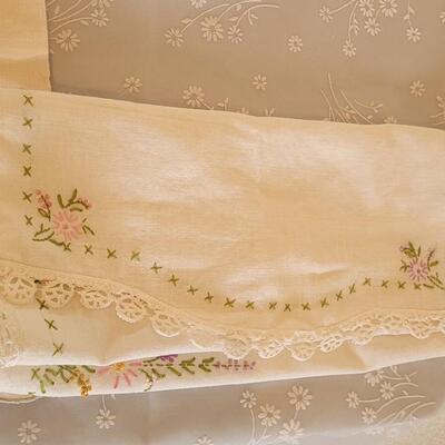 Lot 24: Vintage Handmade Table Runners