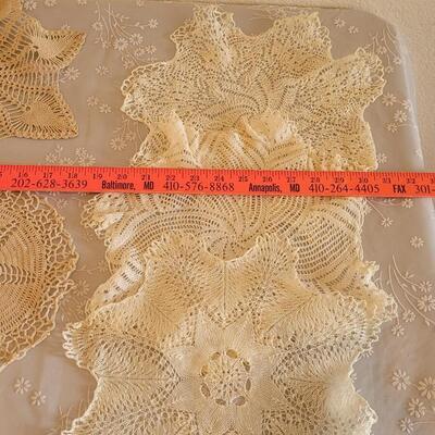 Lot 25: Handmade Doily Lot