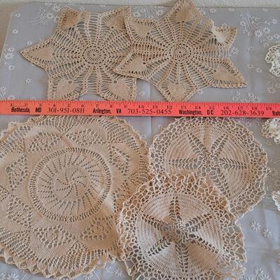 Lot 25: Handmade Doily Lot