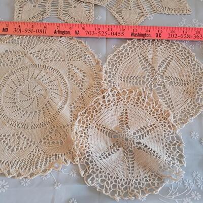 Lot 25: Handmade Doily Lot