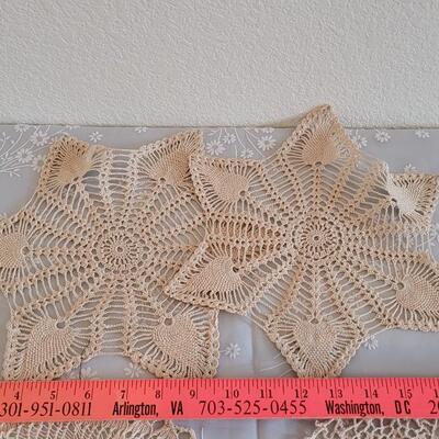Lot 25: Handmade Doily Lot