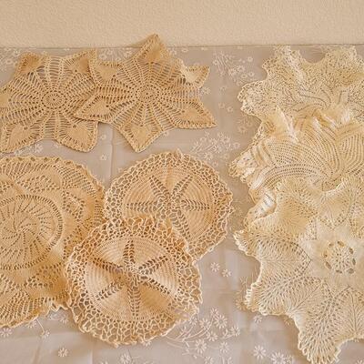Lot 25: Handmade Doily Lot