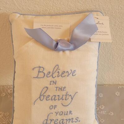 Lot 27: New Hallmark Pillow 
