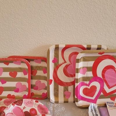 Lot 40: Disposable Tablecloths, Plates, Napkins and Birthday Decorations 