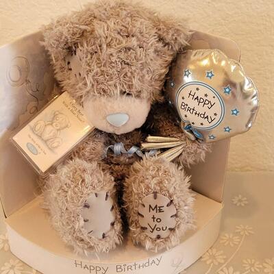 Lot 50: (2) Happy Birthday Bears