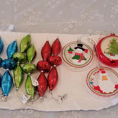 Lot 54: New Christmas Ornaments Lot