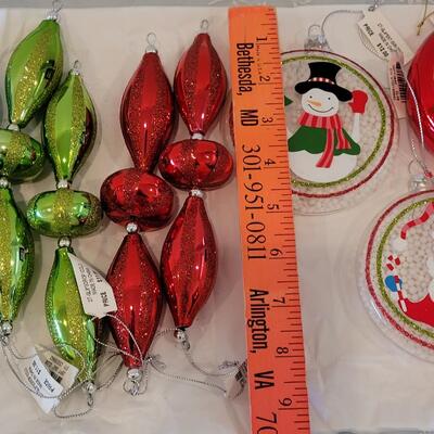 Lot 54: New Christmas Ornaments Lot