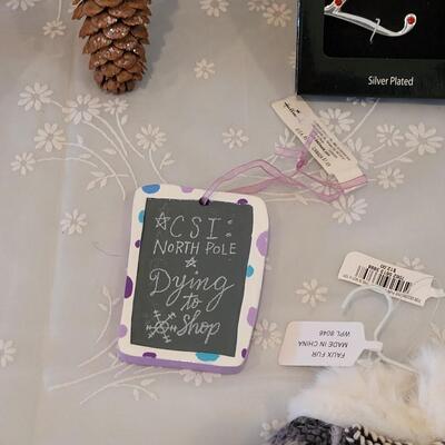 Lot 60: New Christmas Ornaments 