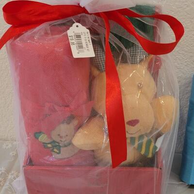Lot 63: Baby's 1st Gift Set, Photo Album and Super Soft Baby  Blanket Toy