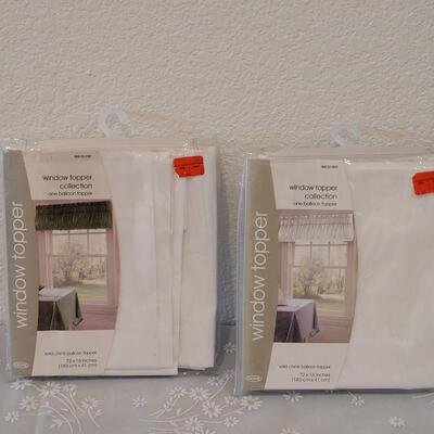 Lot 72: (2) Window Toppers