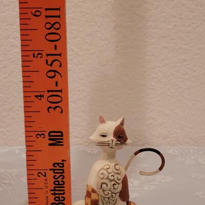 Lot 79: New Jim Shores Spotted Cat
