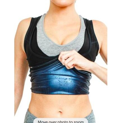 Women Body Sweat Shaper Sauna Slimming Trainer Vest Thermal Tops Yoga Gym Sports
