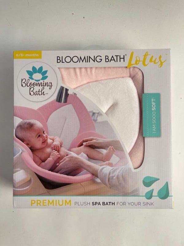Blooming Bath Lotus Premium Soft Spa Bath for Sink