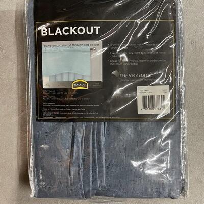 Blackout Curtain Slate 