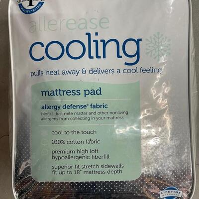 Allerease Cooling Mattress Pad Queen