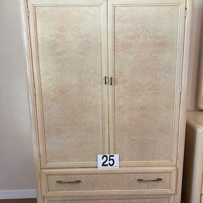 LOT#25MB: Thomasville Armoire