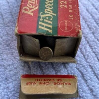 LOT#57DR: Vintage Ammunition Lot
