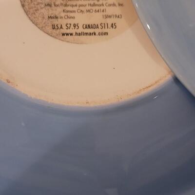 Lot 92: (3) Hallmark Planters and Saucers