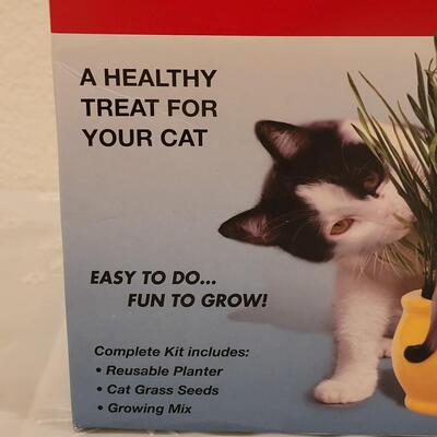 Lot 95: Chia Cat Grass Planter