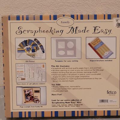 Lot 98: New Blue Scrapbook 