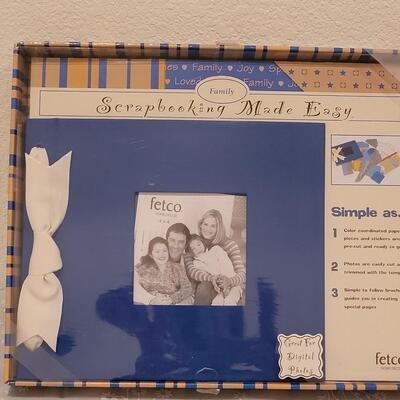 Lot 98: New Blue Scrapbook 