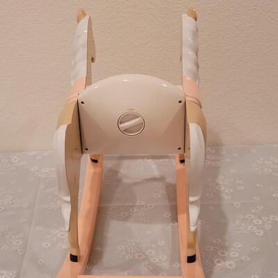Lot 112: Bitty Baby Musical Baby Doll Rocking Horse