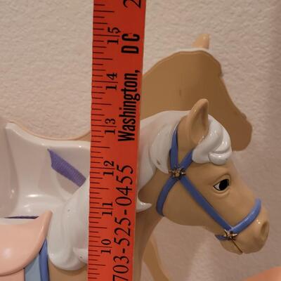 Lot 112: Bitty Baby Musical Baby Doll Rocking Horse